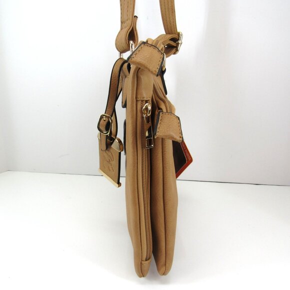 Bulldog Crossbody Concealed Carry Purse Bdp032 Dual Pouch Pocket and Dust Bag - Picture 6 of 12